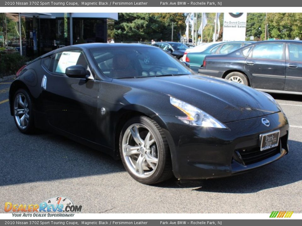 Magnetic Black 2010 Nissan 370Z Sport Touring Coupe Photo #3