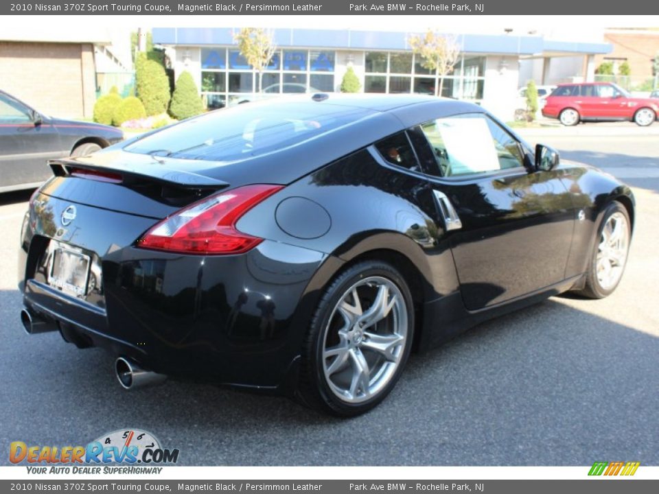 Magnetic Black 2010 Nissan 370Z Sport Touring Coupe Photo #5