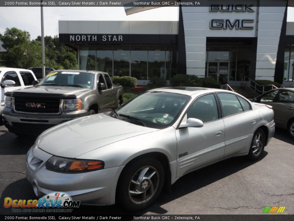 2000 Pontiac Bonneville SSEi Galaxy Silver Metallic / Dark Pewter Photo #1