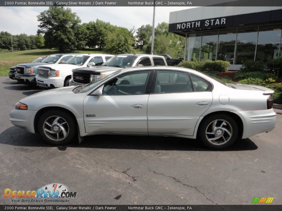 2000 Pontiac Bonneville SSEi Galaxy Silver Metallic / Dark Pewter Photo #2