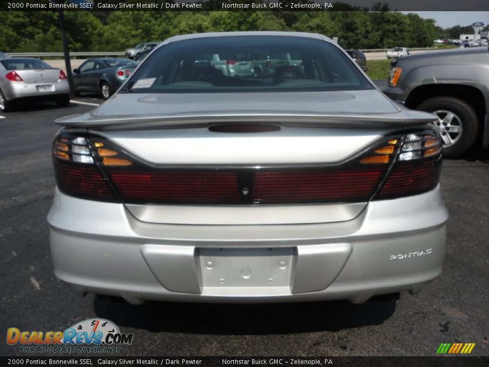 2000 Pontiac Bonneville SSEi Galaxy Silver Metallic / Dark Pewter Photo #4