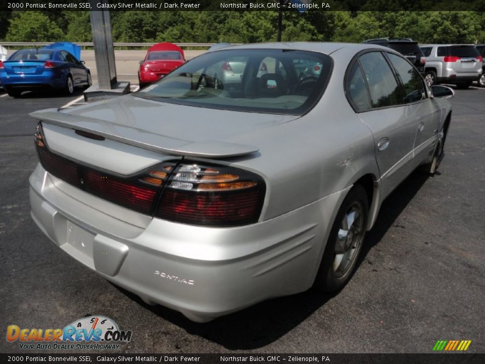 2000 Pontiac Bonneville SSEi Galaxy Silver Metallic / Dark Pewter Photo #5