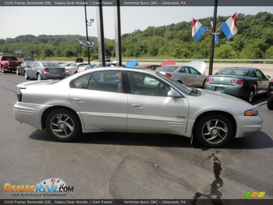2000 Pontiac Bonneville SSEi Galaxy Silver Metallic / Dark Pewter Photo #6