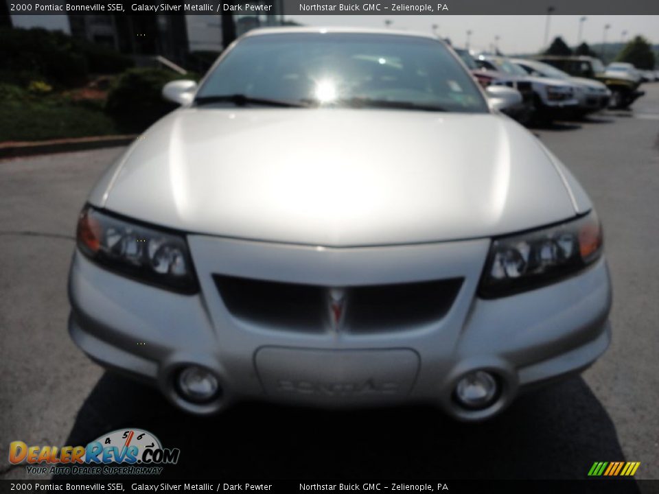2000 Pontiac Bonneville SSEi Galaxy Silver Metallic / Dark Pewter Photo #8