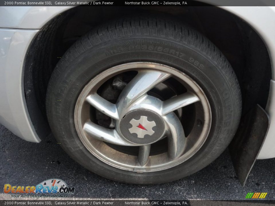 2000 Pontiac Bonneville SSEi Galaxy Silver Metallic / Dark Pewter Photo #9