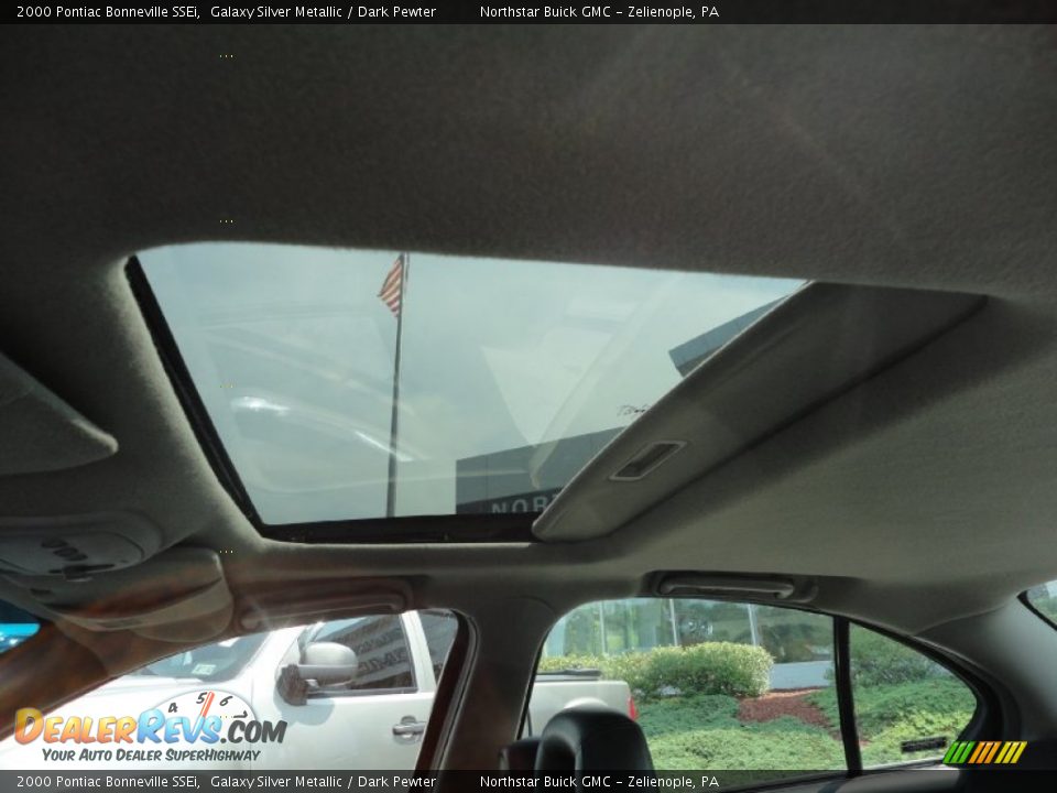 2000 Pontiac Bonneville SSEi Galaxy Silver Metallic / Dark Pewter Photo #11
