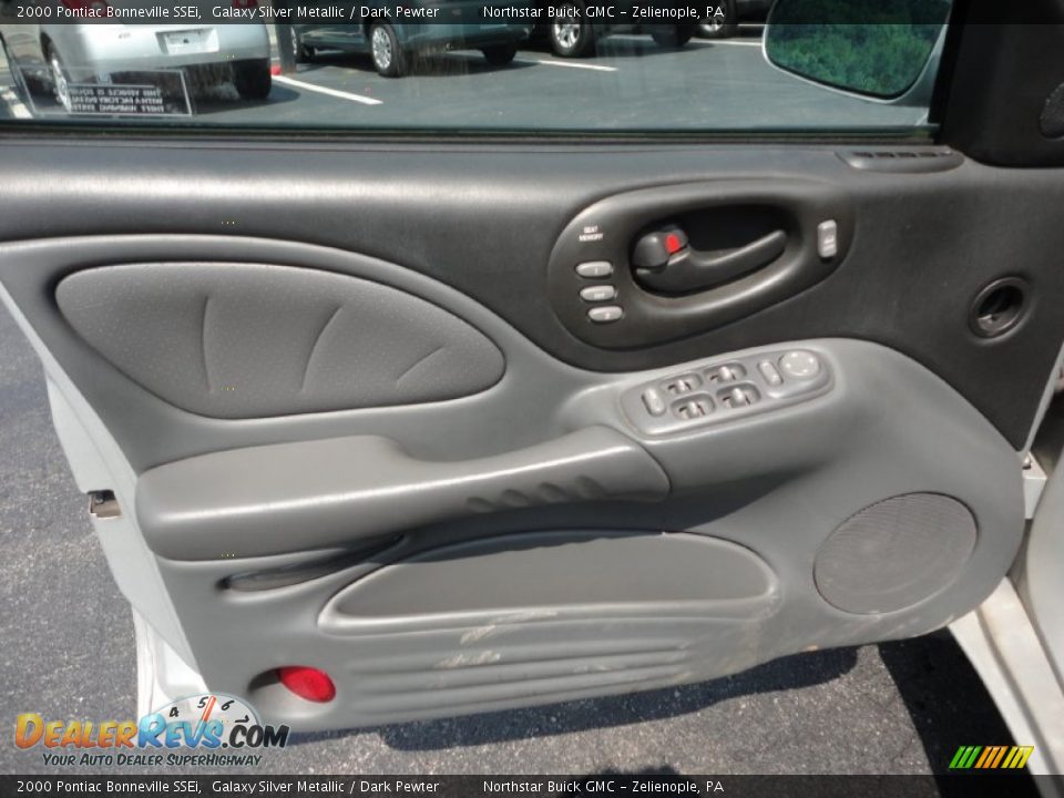 2000 Pontiac Bonneville SSEi Galaxy Silver Metallic / Dark Pewter Photo #13