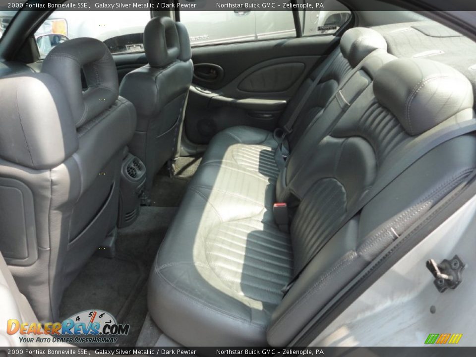 2000 Pontiac Bonneville SSEi Galaxy Silver Metallic / Dark Pewter Photo #14