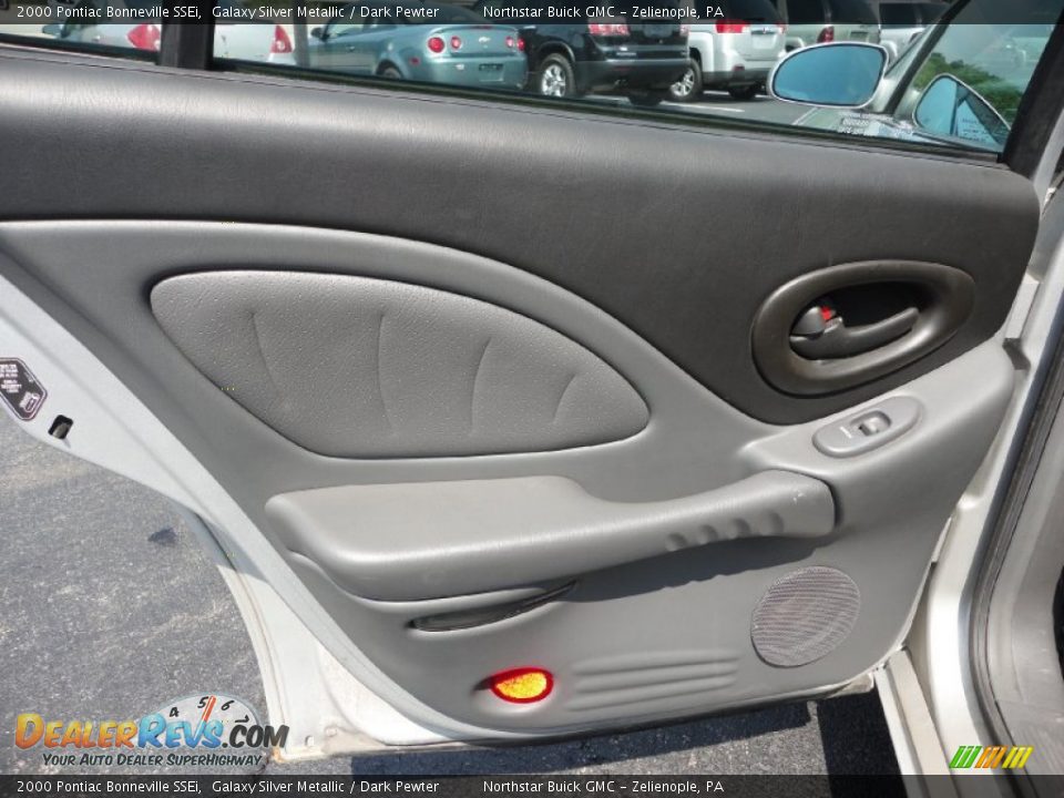 2000 Pontiac Bonneville SSEi Galaxy Silver Metallic / Dark Pewter Photo #15