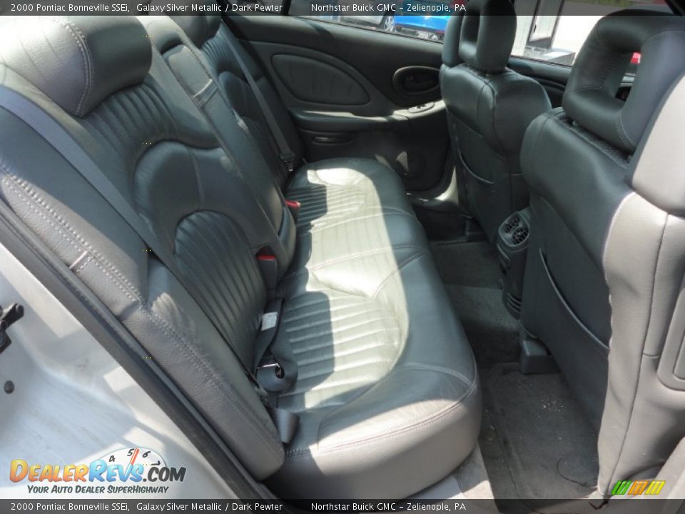 2000 Pontiac Bonneville SSEi Galaxy Silver Metallic / Dark Pewter Photo #16