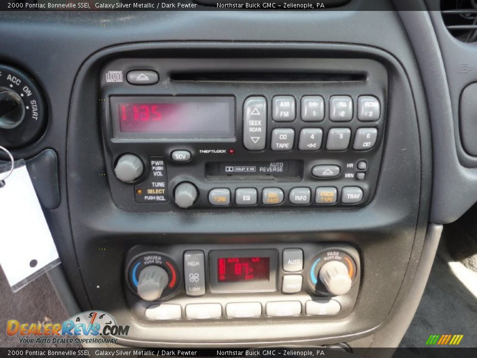 2000 Pontiac Bonneville SSEi Galaxy Silver Metallic / Dark Pewter Photo #18