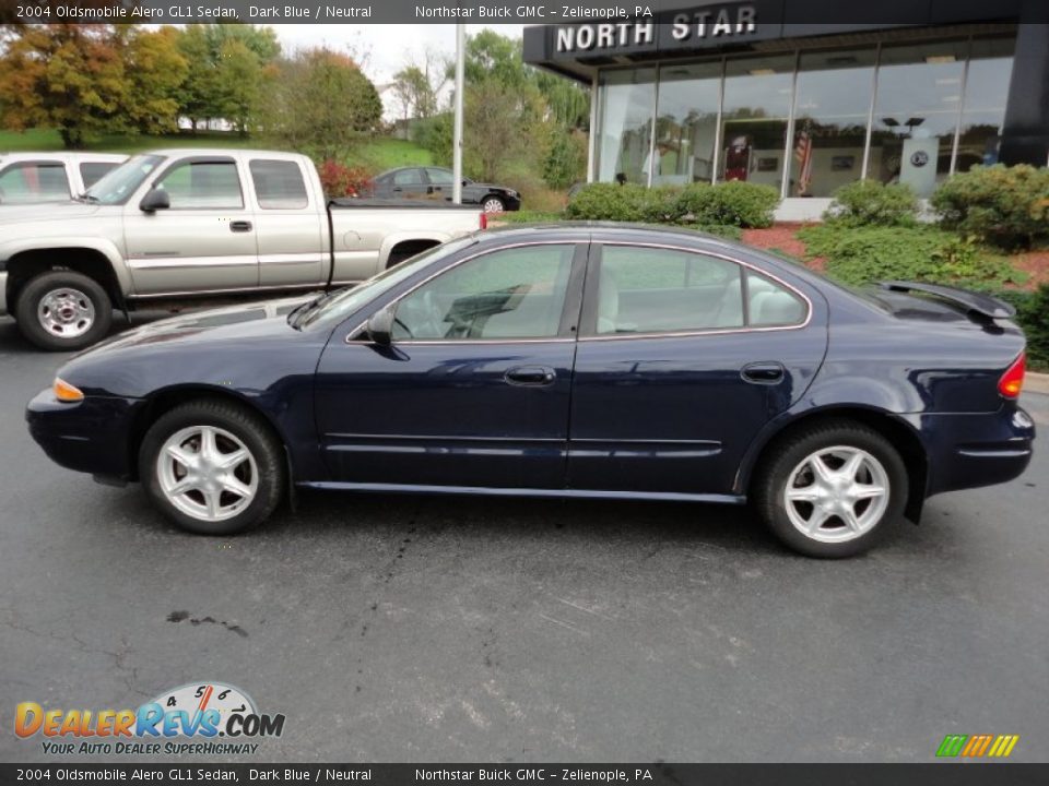2004 Oldsmobile Alero GL1 Sedan Dark Blue / Neutral Photo #2