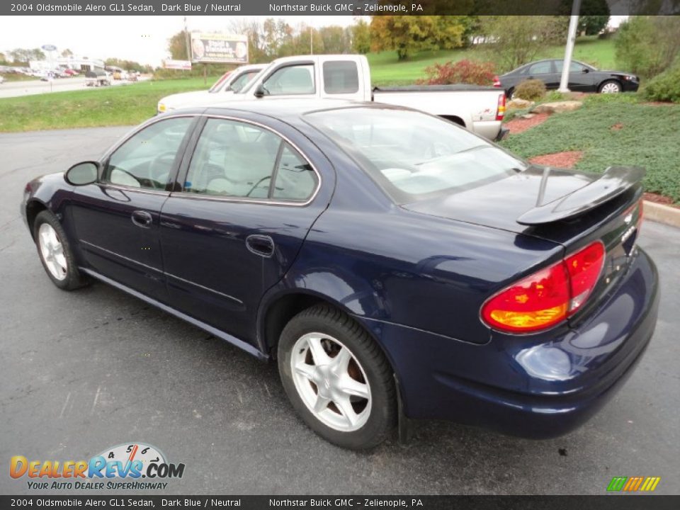 2004 Oldsmobile Alero GL1 Sedan Dark Blue / Neutral Photo #3