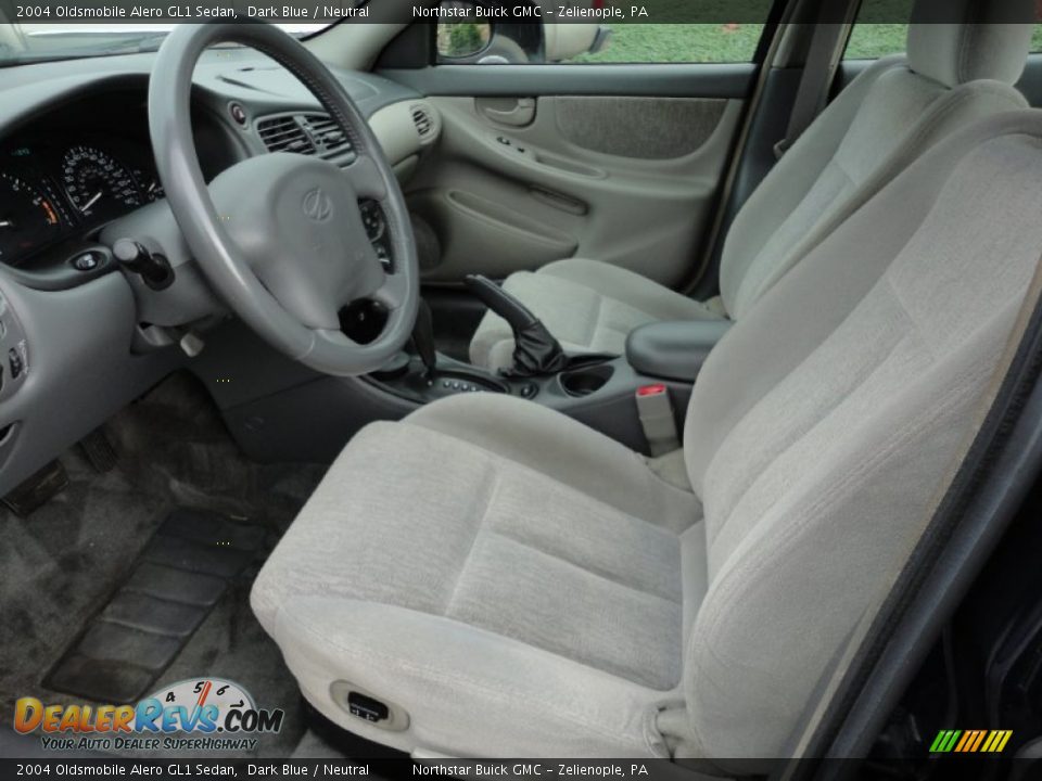 Neutral Interior - 2004 Oldsmobile Alero GL1 Sedan Photo #10
