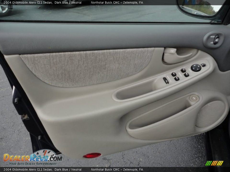 2004 Oldsmobile Alero GL1 Sedan Dark Blue / Neutral Photo #12
