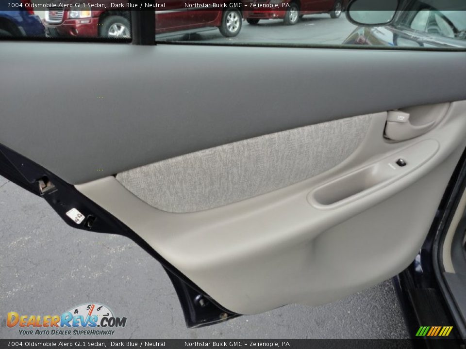 2004 Oldsmobile Alero GL1 Sedan Dark Blue / Neutral Photo #14