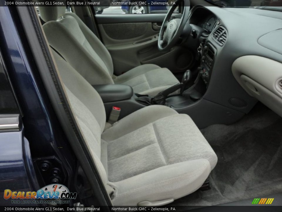 2004 Oldsmobile Alero GL1 Sedan Dark Blue / Neutral Photo #16
