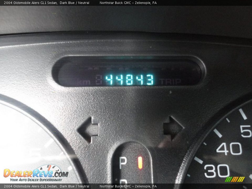 2004 Oldsmobile Alero GL1 Sedan Dark Blue / Neutral Photo #19