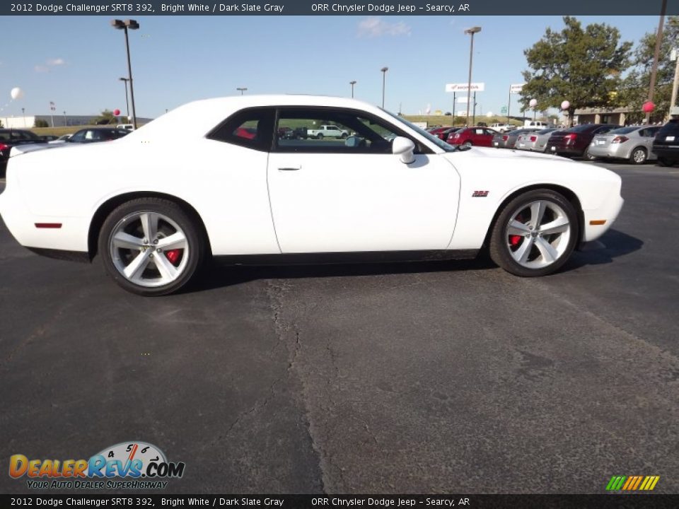 Bright White 2012 Dodge Challenger SRT8 392 Photo #4