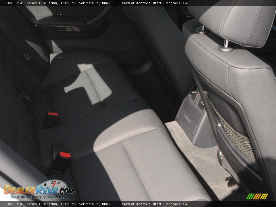 2008 BMW 3 Series 328i Sedan Titanium Silver Metallic / Black Photo #5