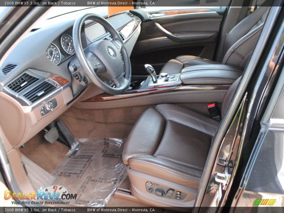 Tobacco Interior - 2008 BMW X5 3.0si Photo #15