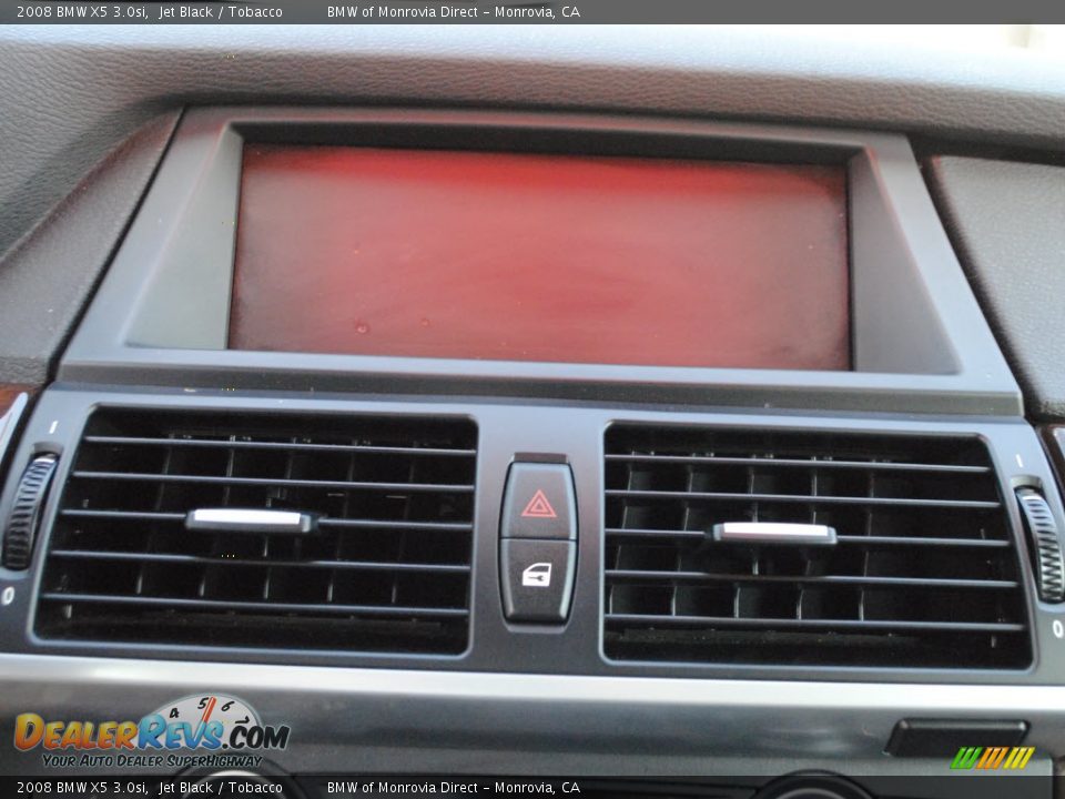 2008 BMW X5 3.0si Jet Black / Tobacco Photo #22