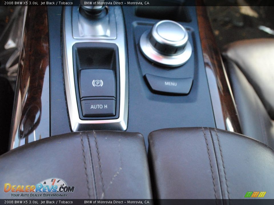 2008 BMW X5 3.0si Jet Black / Tobacco Photo #25