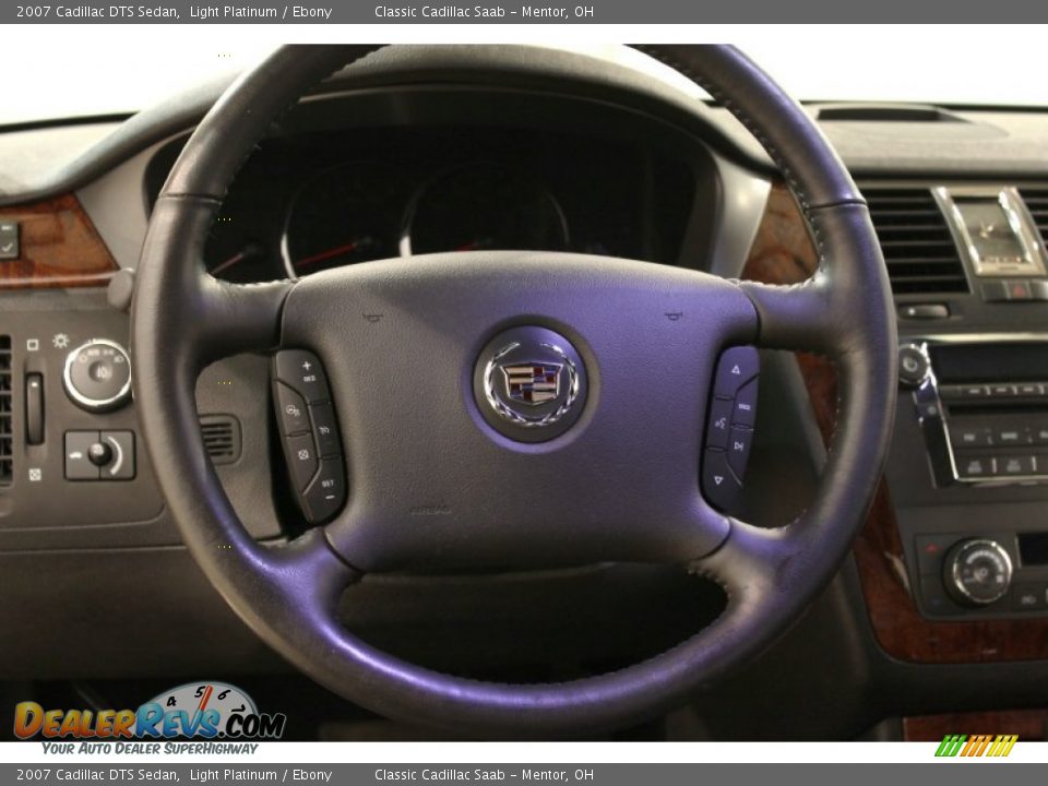 2007 Cadillac DTS Sedan Light Platinum / Ebony Photo #11