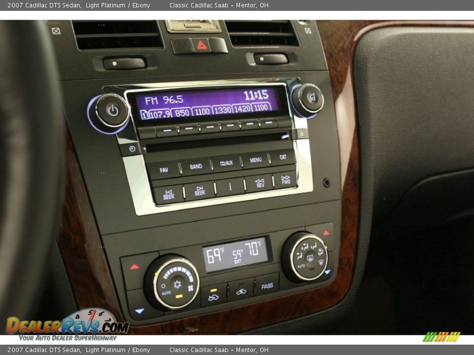 2007 Cadillac DTS Sedan Light Platinum / Ebony Photo #14