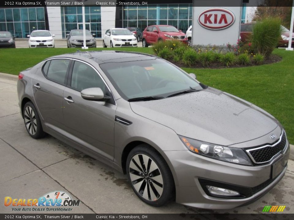 Titanium Silver 2012 Kia Optima SX Photo #1