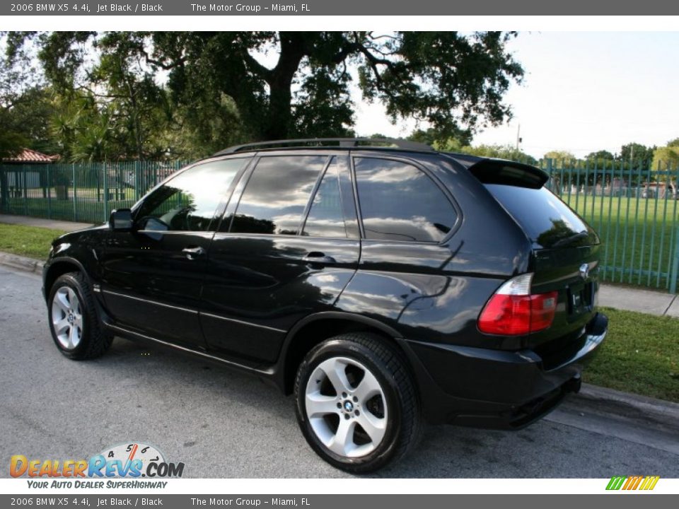 Jet Black 2006 BMW X5 4.4i Photo #6