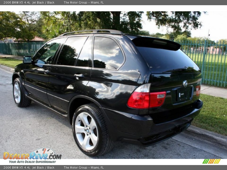 2006 BMW X5 4.4i Jet Black / Black Photo #7