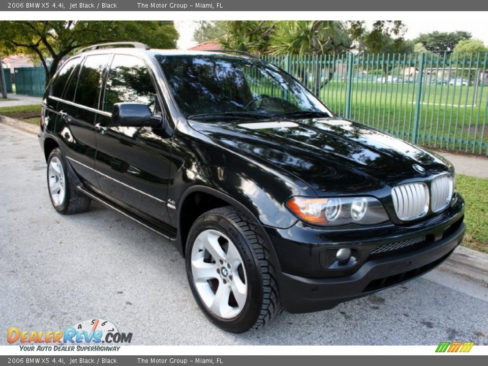 Jet Black 2006 BMW X5 4.4i Photo #16