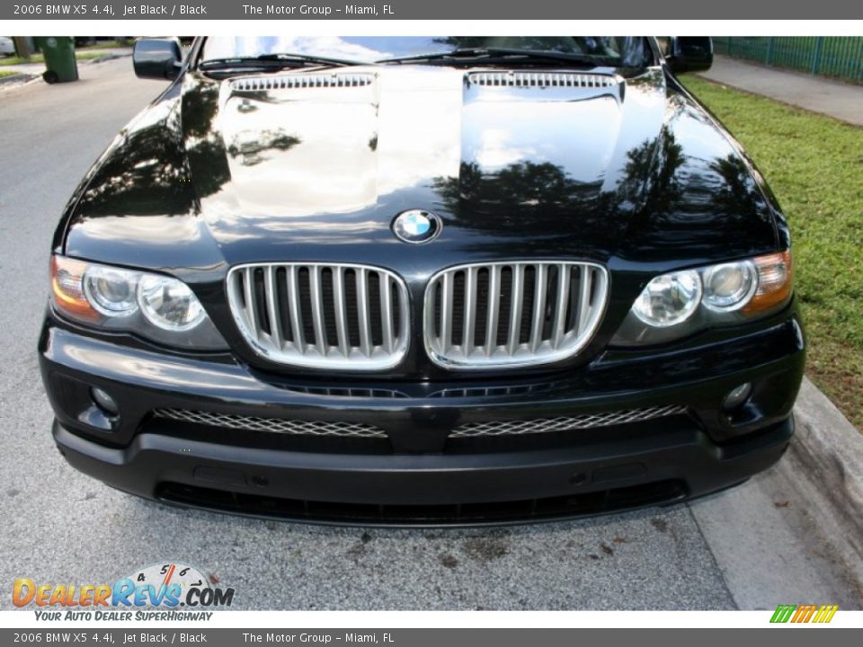 2006 BMW X5 4.4i Jet Black / Black Photo #19
