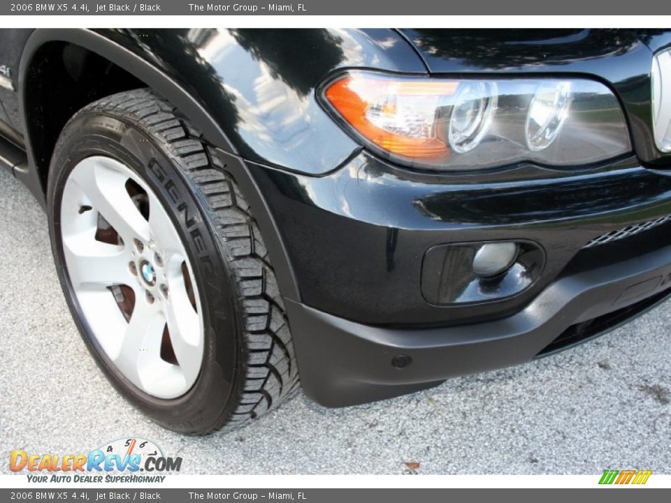 2006 BMW X5 4.4i Jet Black / Black Photo #21