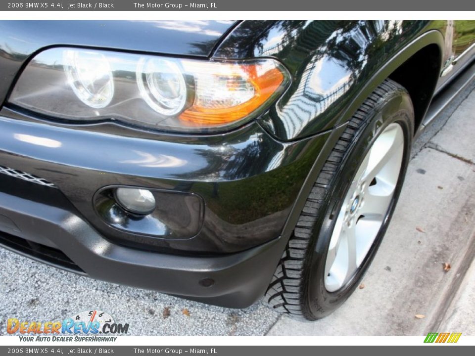 2006 BMW X5 4.4i Jet Black / Black Photo #22