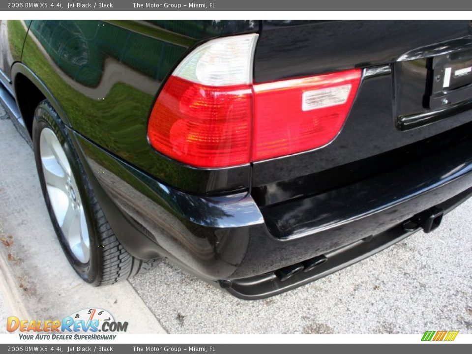 2006 BMW X5 4.4i Jet Black / Black Photo #23