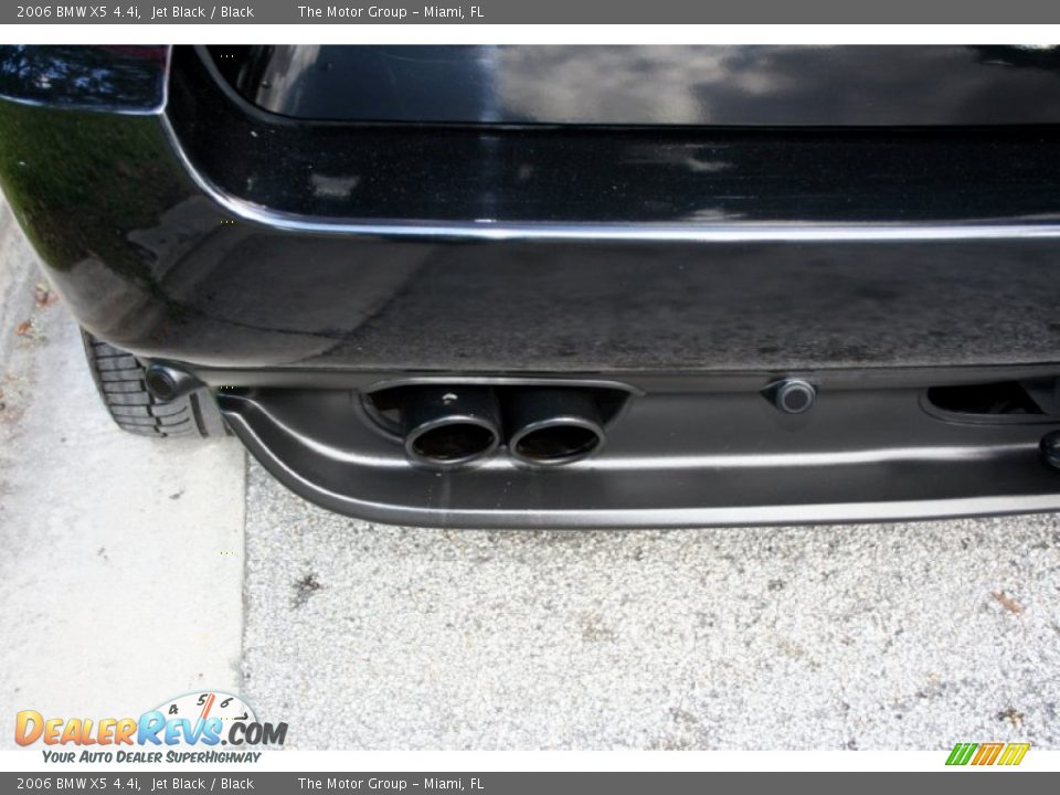 2006 BMW X5 4.4i Jet Black / Black Photo #25