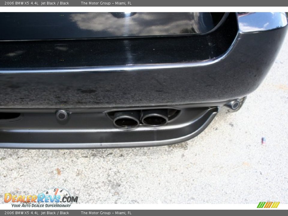 2006 BMW X5 4.4i Jet Black / Black Photo #26