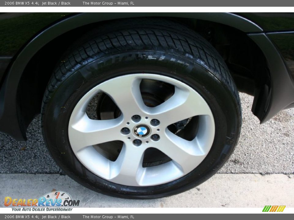 2006 BMW X5 4.4i Jet Black / Black Photo #32