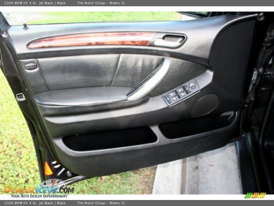 2006 BMW X5 4.4i Jet Black / Black Photo #35