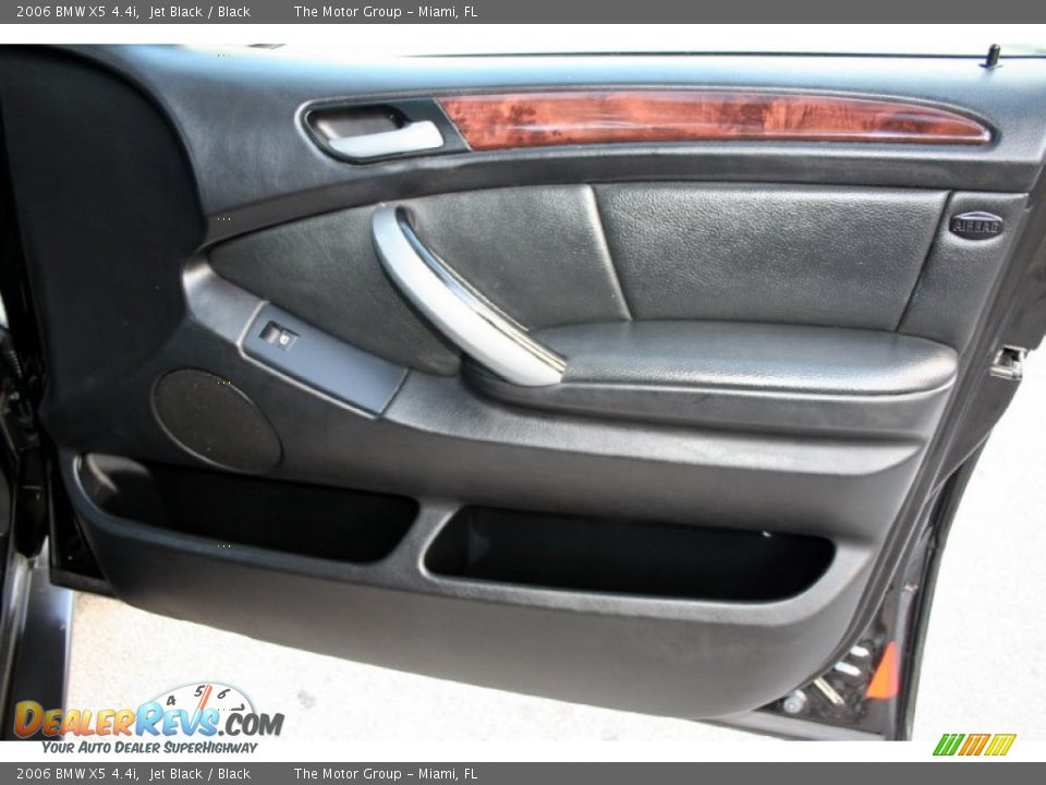 2006 BMW X5 4.4i Jet Black / Black Photo #36