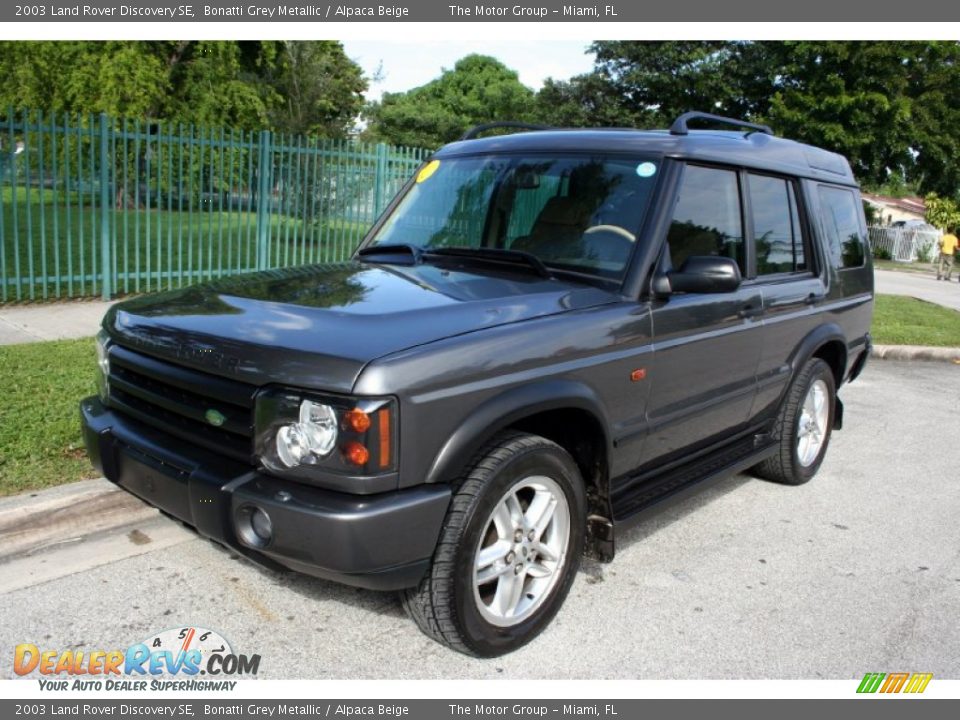 2003 Land Rover Discovery SE Bonatti Grey Metallic / Alpaca Beige Photo #1