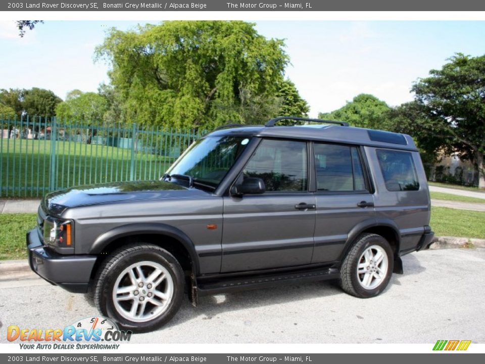 2003 Land Rover Discovery SE Bonatti Grey Metallic / Alpaca Beige Photo #2