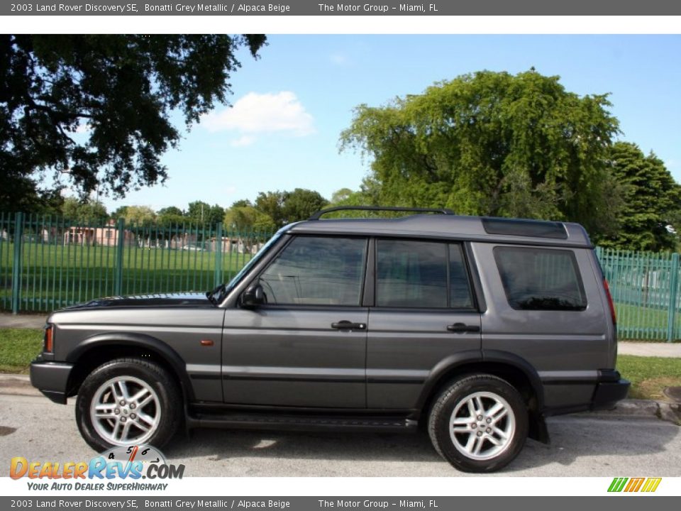 2003 Land Rover Discovery SE Bonatti Grey Metallic / Alpaca Beige Photo #3