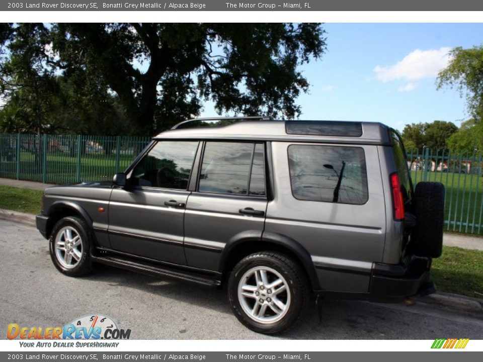 2003 Land Rover Discovery SE Bonatti Grey Metallic / Alpaca Beige Photo #5
