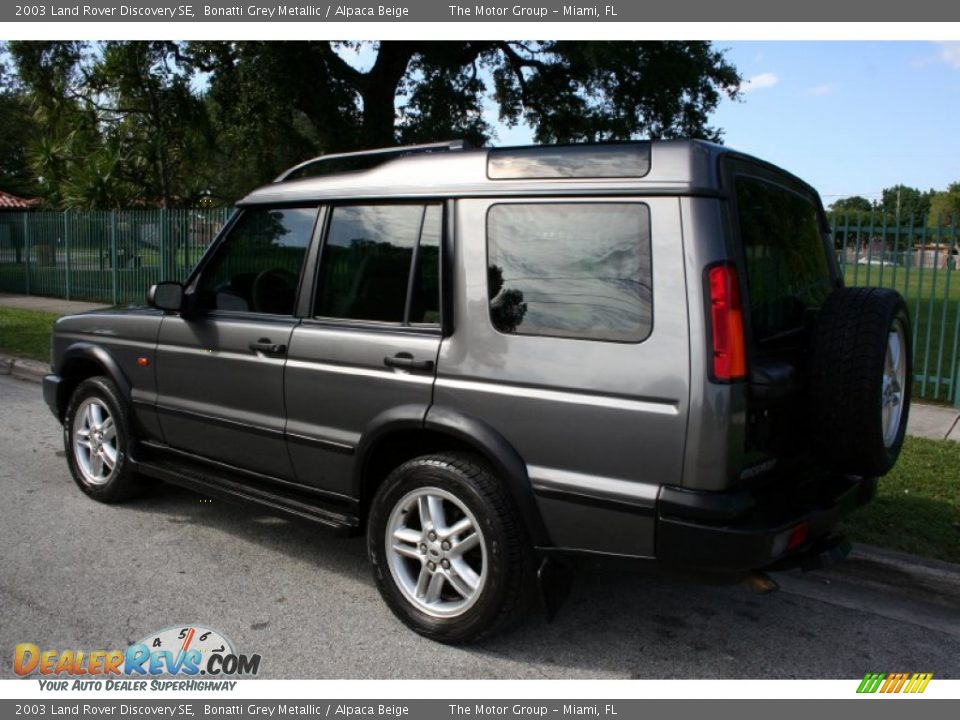2003 Land Rover Discovery SE Bonatti Grey Metallic / Alpaca Beige Photo #6