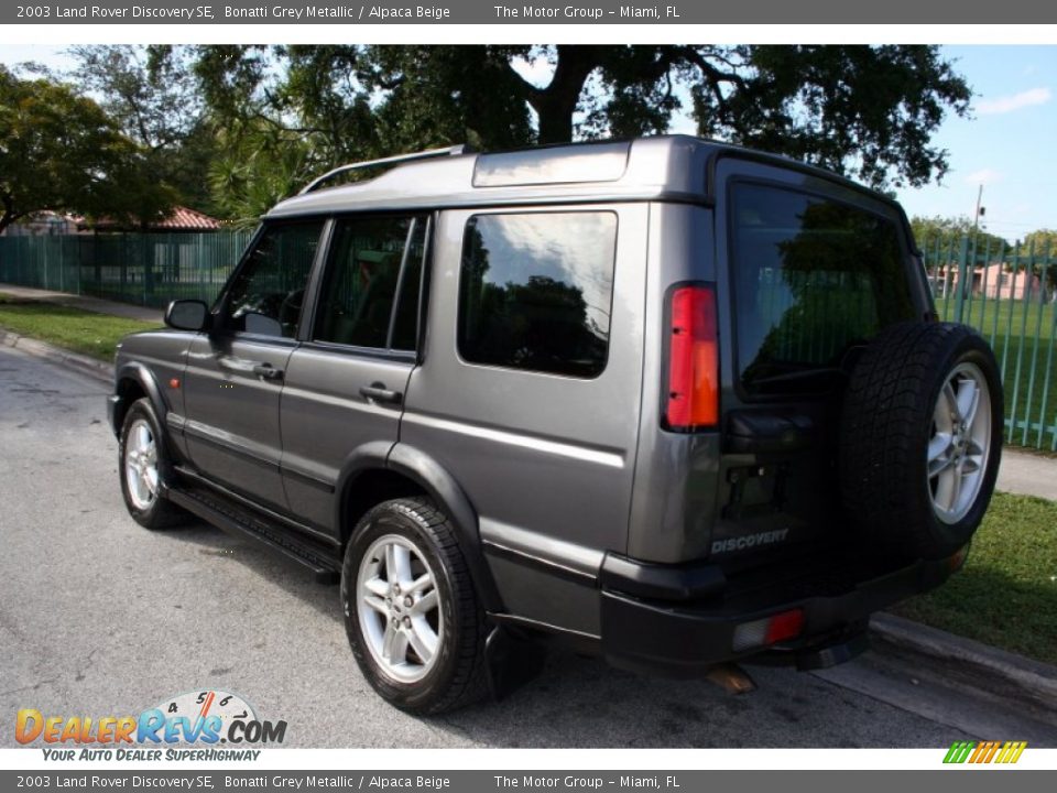 2003 Land Rover Discovery SE Bonatti Grey Metallic / Alpaca Beige Photo #7
