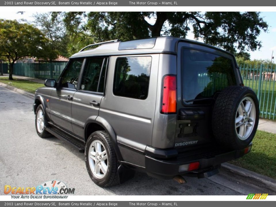 2003 Land Rover Discovery SE Bonatti Grey Metallic / Alpaca Beige Photo #8