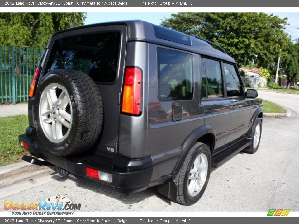 2003 Land Rover Discovery SE Bonatti Grey Metallic / Alpaca Beige Photo #9
